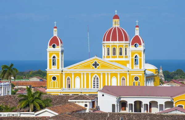 De kathedraal van Granada in Nicaragua — Stockfoto