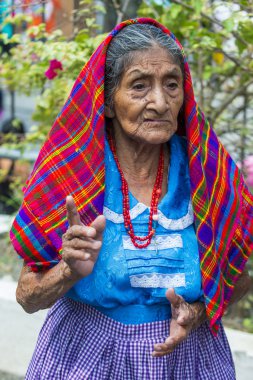 Çiçek ve Palm Festivali Panchimalco, El Salvador