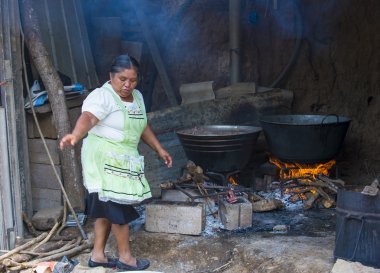 Çiçek ve Palm Festivali Panchimalco, El Salvador