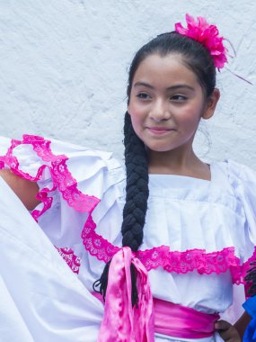 Çiçek ve Palm Festivali Panchimalco, El Salvador