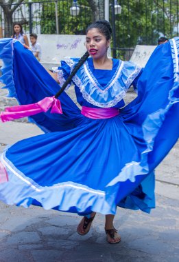 Çiçek ve Palm Festivali Panchimalco, El Salvador