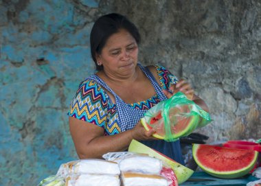 Çiçek ve Palm Festivali Panchimalco, El Salvador