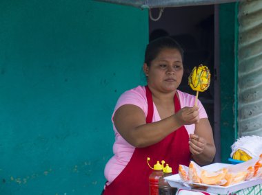 Çiçek ve Palm Festivali Panchimalco, El Salvador