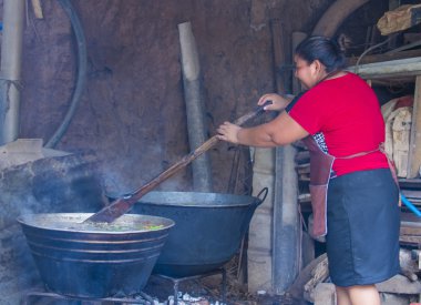 Çiçek ve Palm Festivali Panchimalco, El Salvador