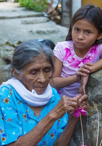 Blomma & Palm Festival i Panchimalco, El Salvador — Stockfoto