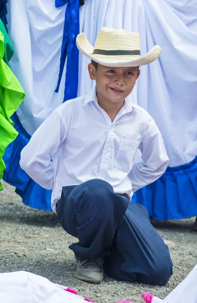 Kwiat & Palm Festival w Panchimalco, El Salvador — Zdjęcie stockowe