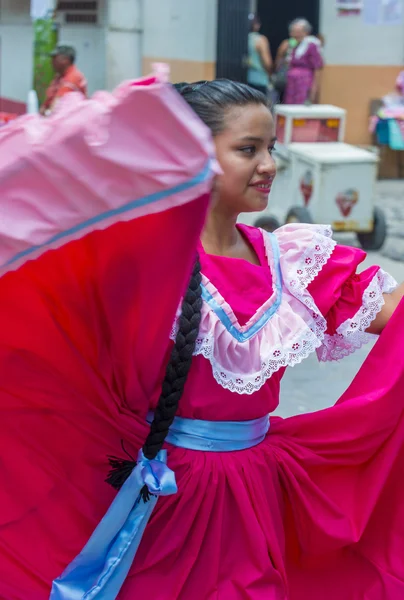 Bloem & Palm Festival in Panchimalco, El Salvador — Stockfoto