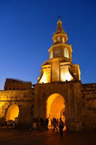 Cartagena Colombia klokkentoren — Stockfoto