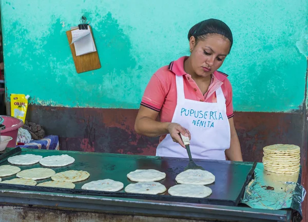 Usine de pâte tortilla maïs — Photo