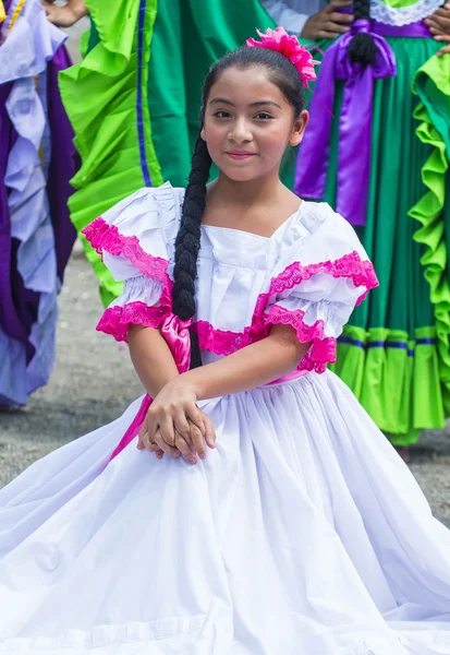Flower & Palm Festival in Panchimalco, El Salvador — Stock Photo, Image