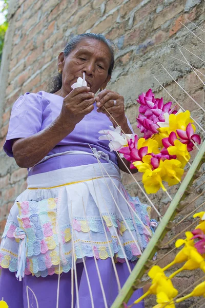 Bloem & Palm Festival in Panchimalco, El Salvador — Stockfoto