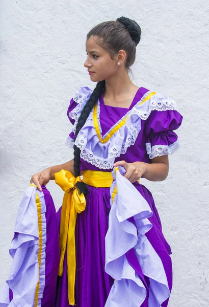 Flower & Palm Festival in Panchimalco, El Salvador — Stock Photo, Image