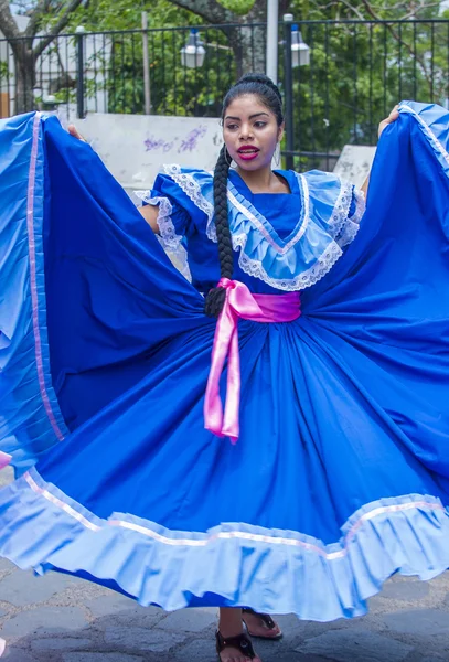 Blumen & Palmen Festival in panchimalco, el salvador — Stockfoto