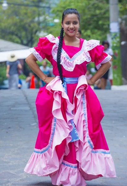 Festival da Flor e Palma em Panchimalco, El Salvador — Fotografia de Stock