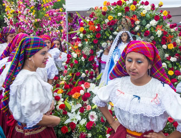 Flower & Palm Festival en Panchimalco, El Salvador — Foto de Stock