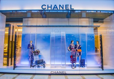 Chanel store in Las Vegas clipart