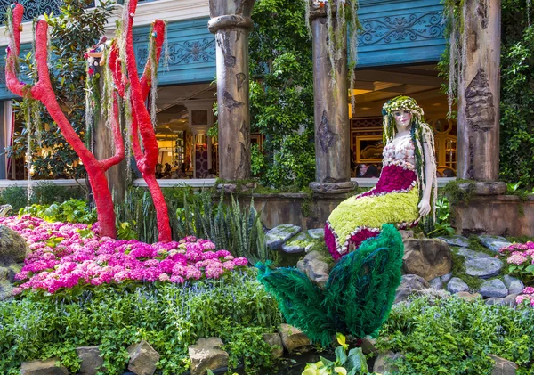 Bellagio Hotel Conservatory & Botanical Gardens — Stock Photo, Image