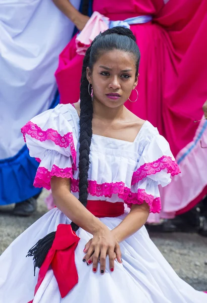 Kwiat & Palm Festival w Panchimalco, El Salvador — Zdjęcie stockowe