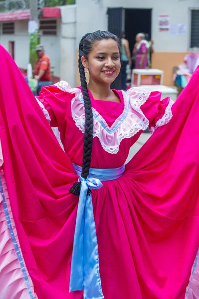 Blomma & Palm Festival i Panchimalco, El Salvador — Stockfoto
