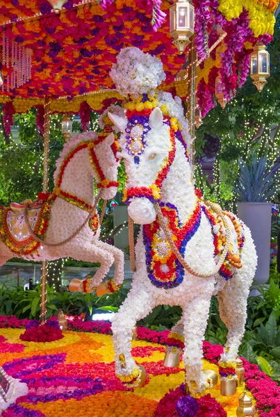 Las Vegas Wynn hotel fiore installazione — Foto Stock