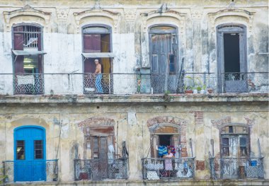 Havana Küba mimari detaylar