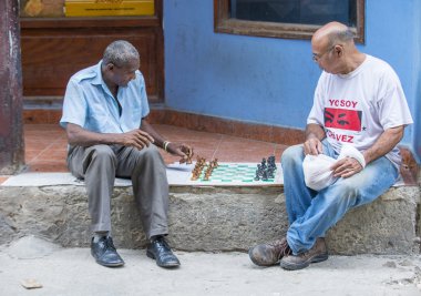 Havana satranç oyuncuları , Küba