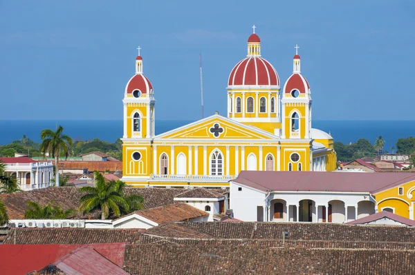 De kathedraal van Granada in Nicaragua — Stockfoto