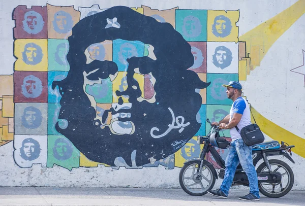 Mural de Che Guevara — Fotografia de Stock