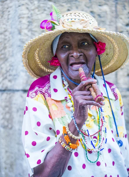 Portrait d'une femme cubaine — Photo