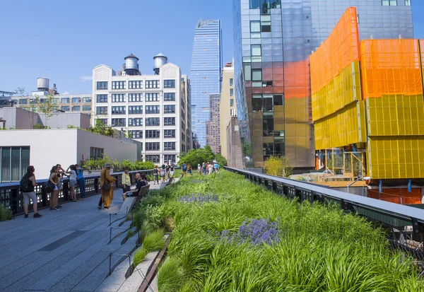 High Line Park in New York — Stockfoto