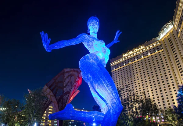 Las Vegas a dança da felicidade — Fotografia de Stock