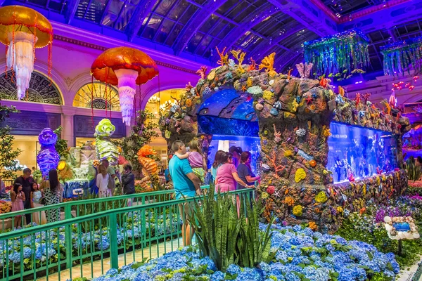 Bellagio Hotel Conservatory & Botanical Gardens — Stok Foto