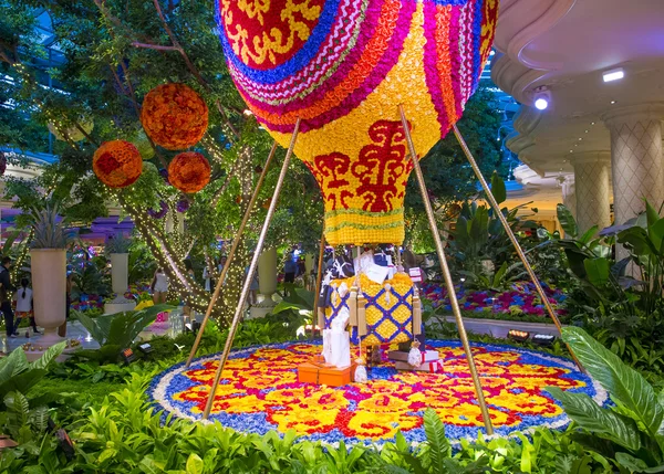 Las Vegas Wynn hotel flower installation — Stock Photo, Image