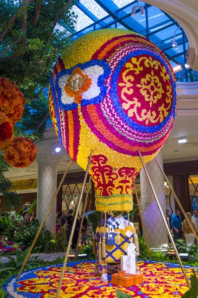 Instalación de flores en hotel Las Vegas Wynn —  Fotos de Stock
