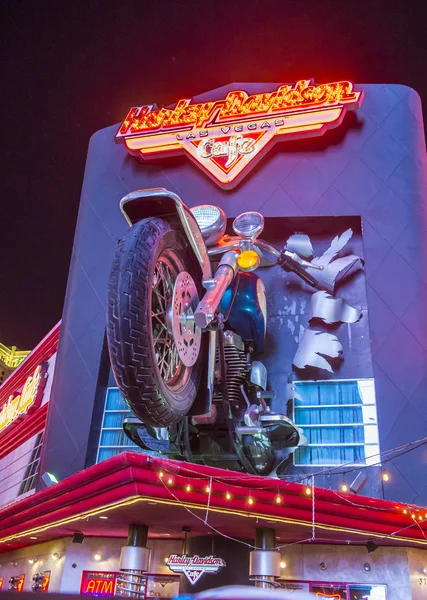 Harley davidson café — Fotografia de Stock