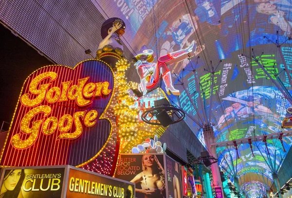 Las vegas, fremont street ervaring — Stockfoto