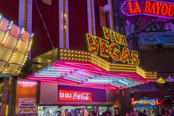 Las vegas, fremont street ervaring — Stockfoto