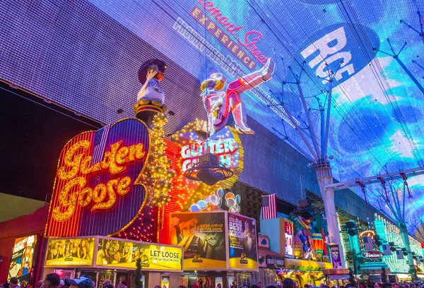 Las vegas, fremont street ervaring — Stockfoto