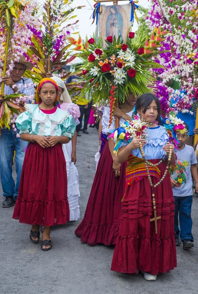 Flower & Palm Festival en Panchimalco, El Salvador — Foto de Stock
