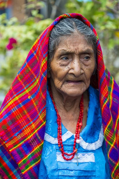 Flower & Palm Festival in Panchimalco, El Salvador Stock Picture