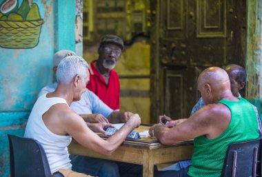 Dominos oyuncular Havana, Küba