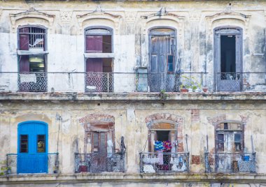 Havana Küba mimari detaylar