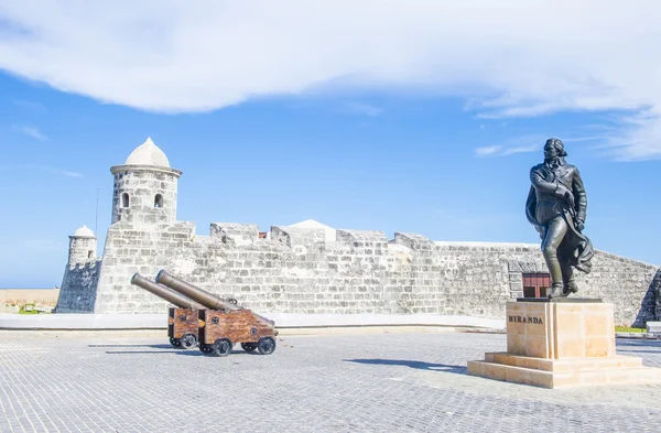 Morro hrad v Havana, Kuba — Stock fotografie