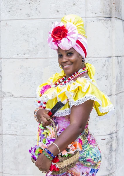 Portret van een Cubaanse vrouw — Stockfoto