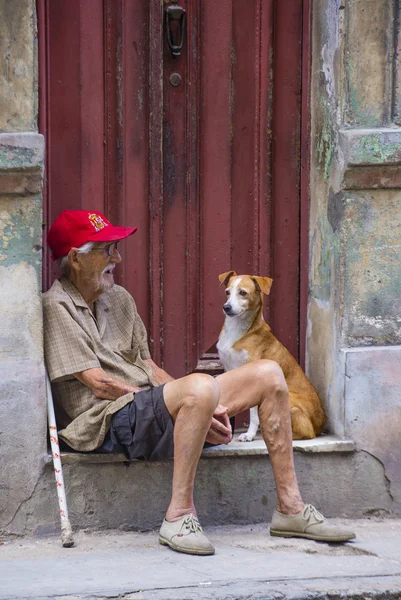 Portrait of a Cuban man Royalty Free Stock Images