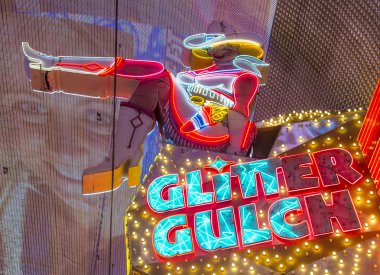 Las vegas, glitter gulch