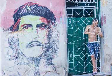 Che Guevara duvar resmi