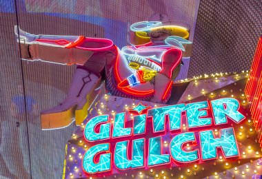 Las vegas, glitter gulch