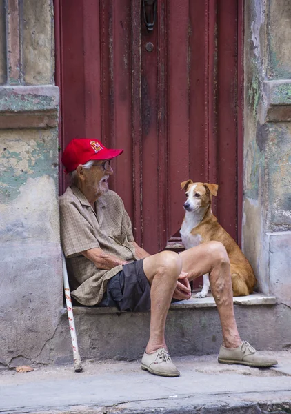 Porträt eines kubanischen Mannes — Stockfoto