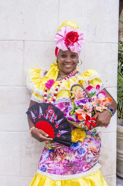 Portret van een Cubaanse vrouw — Stockfoto